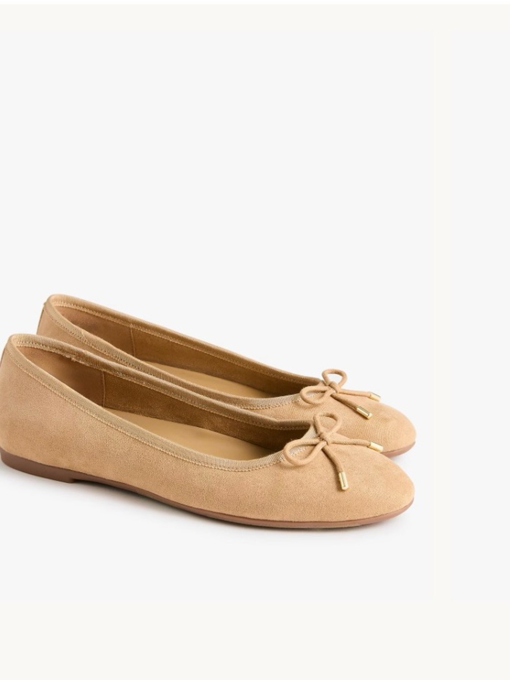 J.Crew Factory Sueded flex ballet flats